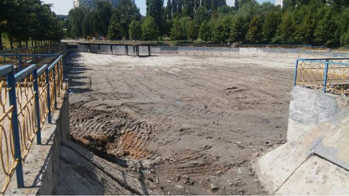 Водойма в парку "Орлятко" Водойма в парку "Орлятко"