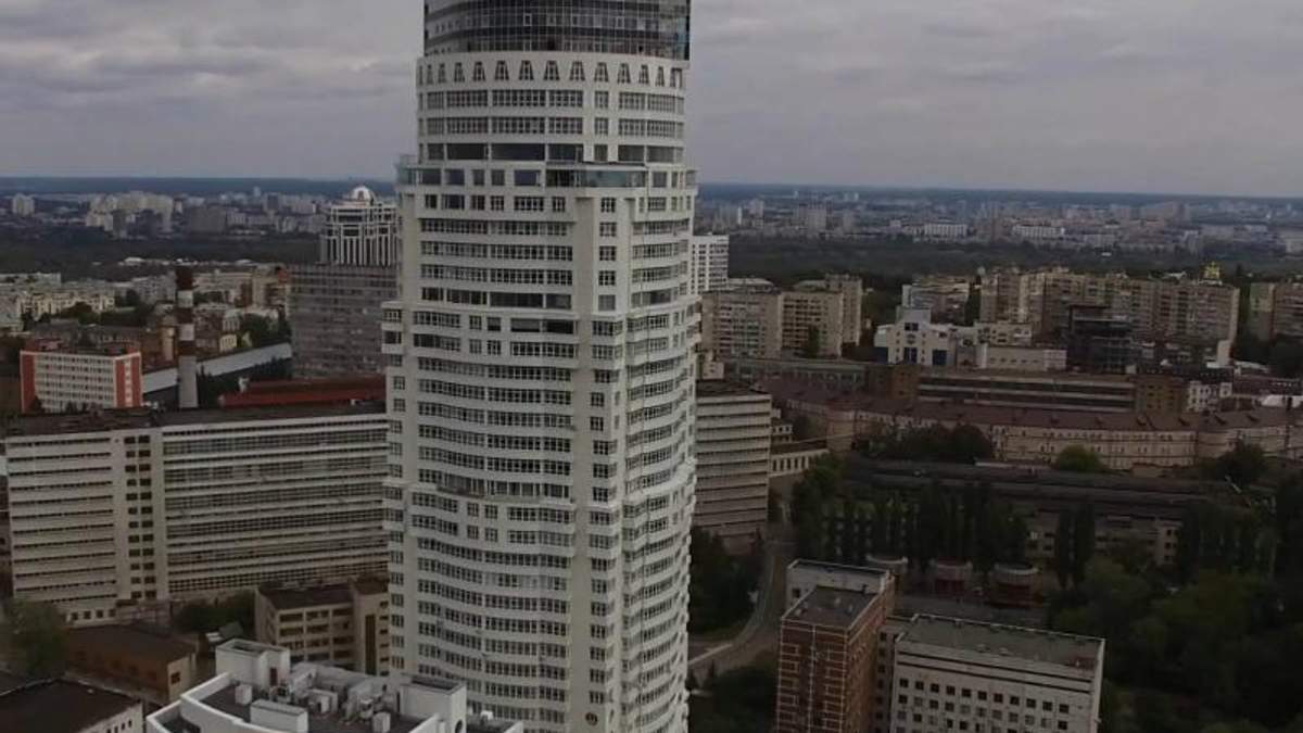 Небоскреб гулливер киев