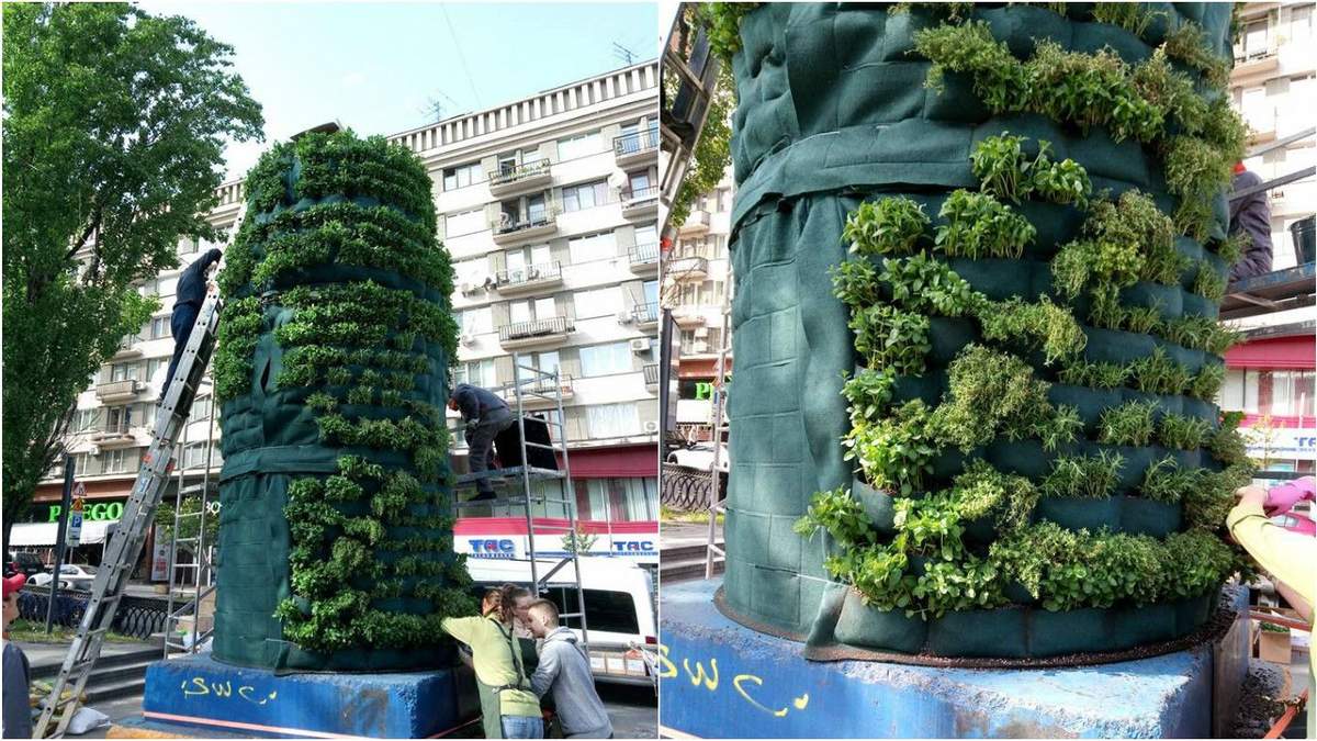 Постамент пам'ятника Леніну в Києві Постамент пам'ятника Леніну в Києві