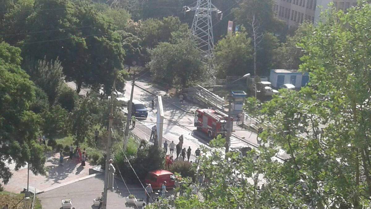 Вибух автомобіля в Києві Вибух автомобіля в Києві