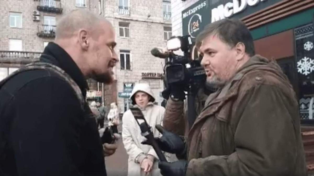 Бик вдарив Коцабу по обличчю Бик вдарив Коцабу по обличчю