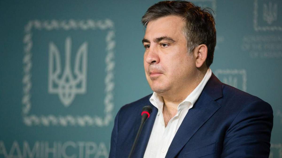 Екс-губернатор Одеської області Міхеїл Саакашвілі Екс-губернатор Одеської області Міхеїл Саакашвілі