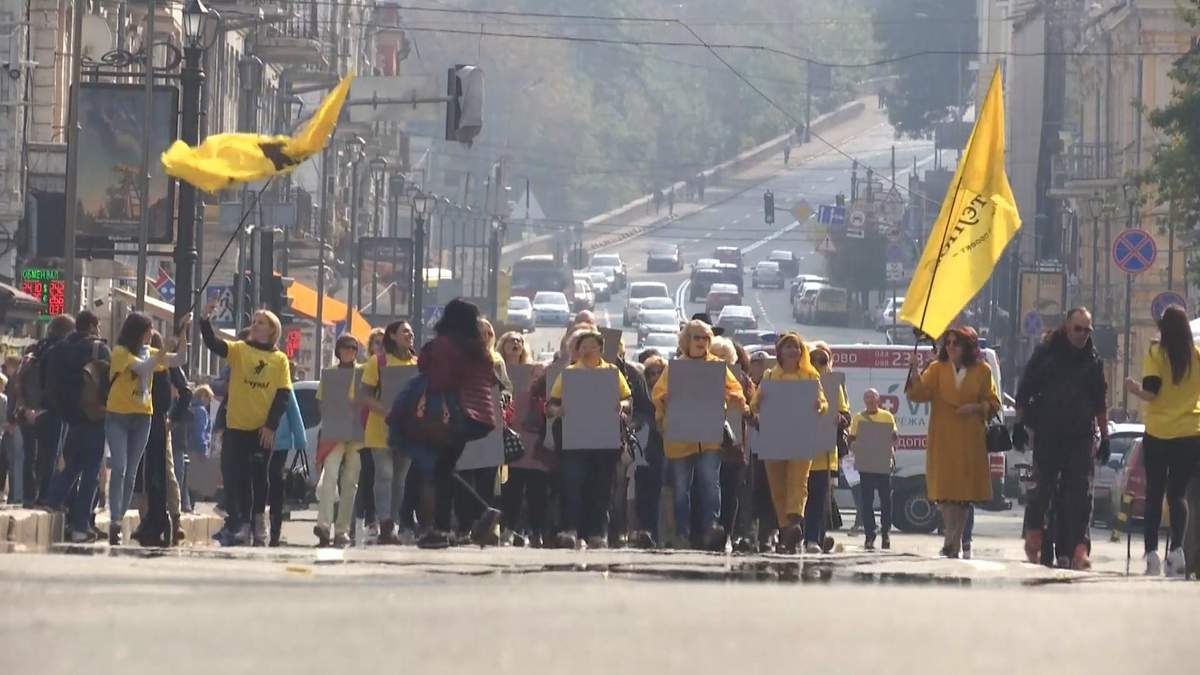 У Києві пройшов парад життєлюбів У Києві пройшов парад життєлюбів