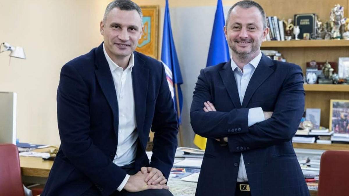 Виталий Кличко и Максим Бахматов Виталий Кличко и Максим Бахматов