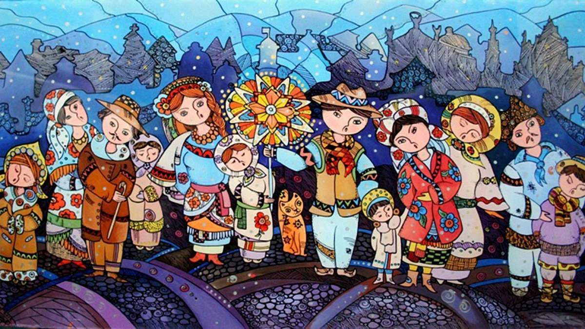 Рождественские колядующие Рождественские колядующие