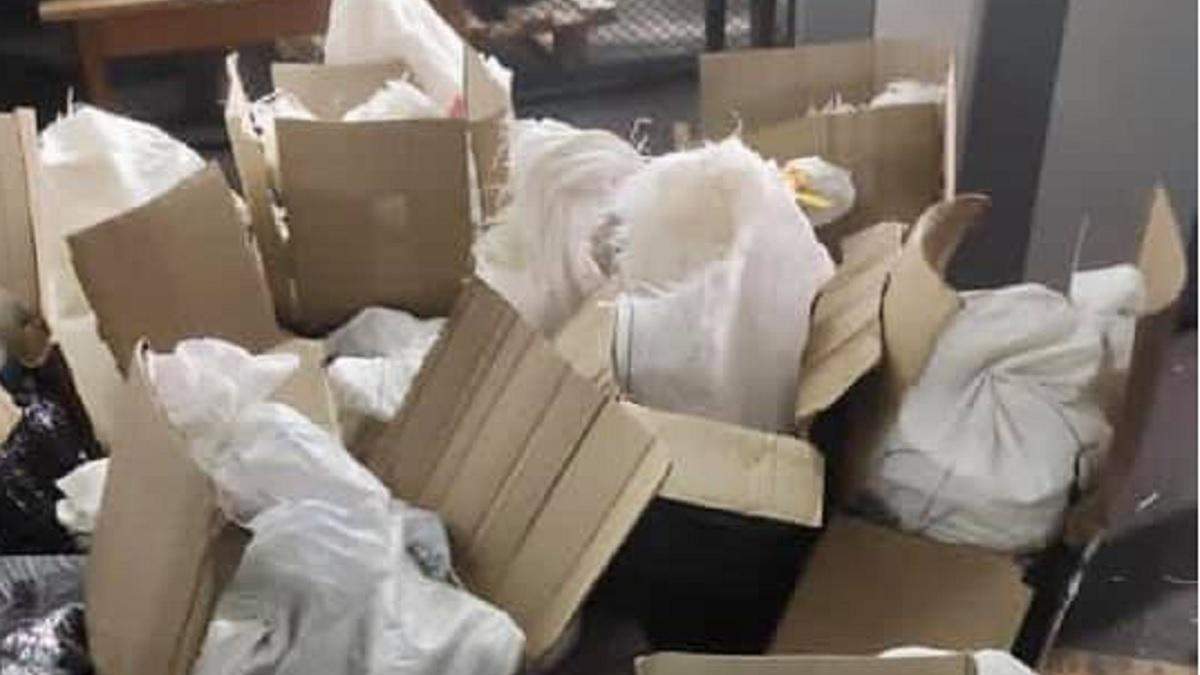 На Киевской таможни задержали 285 килограммов янтаря: фото На Киевской таможни задержали 285 килограммов янтаря: фото