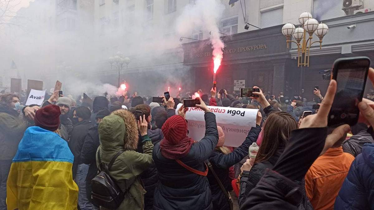 Протесты через Стерненка, Киев - фото и видео, детали Протесты через Стерненка, Киев - фото и видео, детали