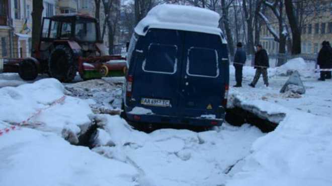 Последствия града на машине Последствия града на машине